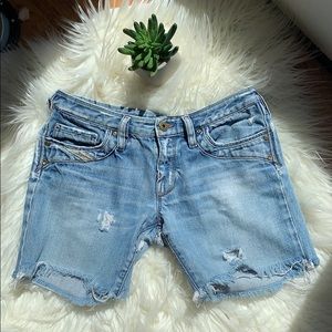 Diesel Destroyed Jean Short